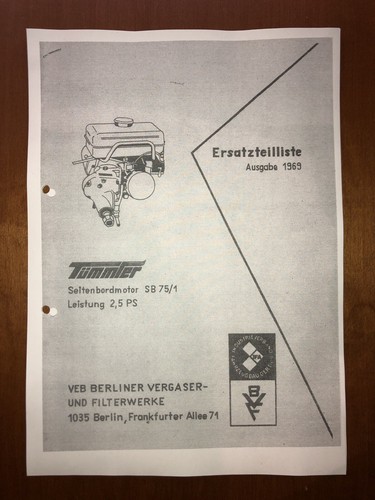 Kopie der ersatzteilliste für - der,